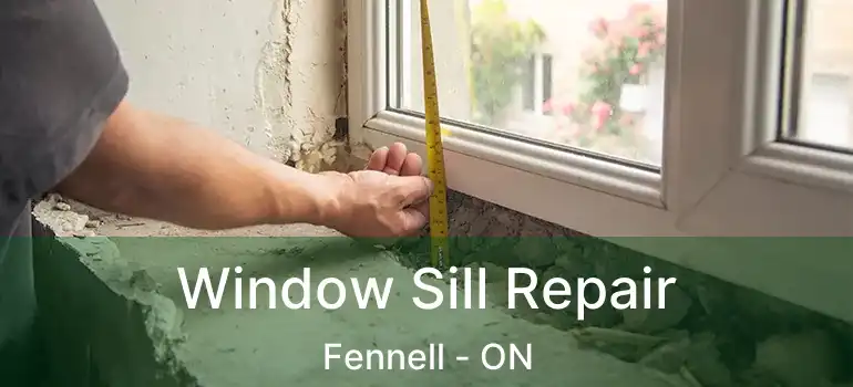  Window Sill Repair Fennell - ON