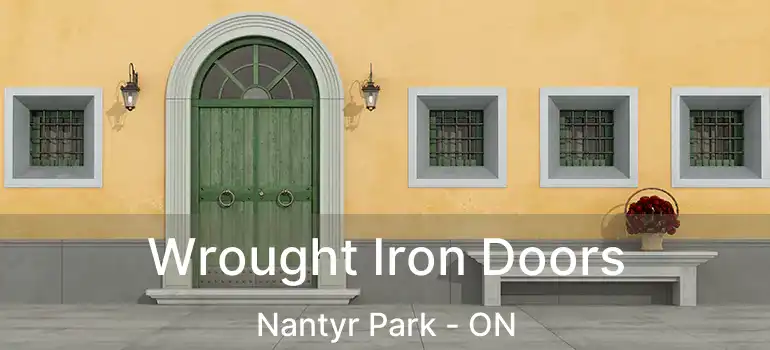  Wrought Iron Doors Nantyr Park - ON